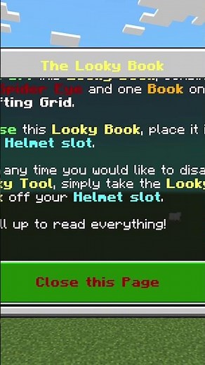 Minecraft Looky Tool Add-on