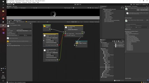 UNITY制作FMV互动视频游戏教程