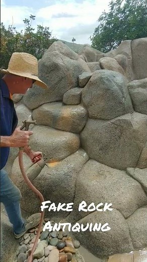 Fake Rock Painting Trick