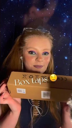 🤤 The best Box Tapping #asmr #tingles #visualtingle #fyp