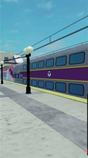 HHP-8 MBTA passing by Secaucus #roblox
