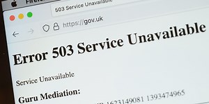 Just one individual brought a huge chunk of the Internet down on Tuesday