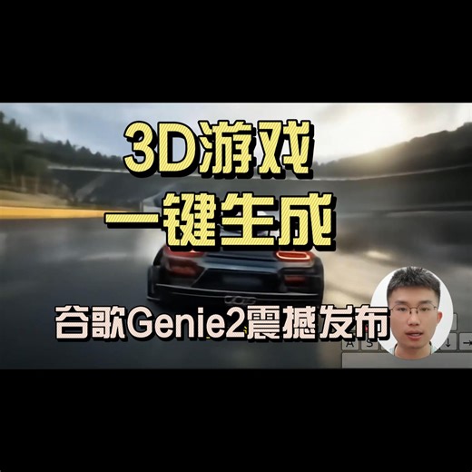 一张图片生成3D游戏！谷歌Genie2震撼发布：1分钟的3D世界在你手中操控