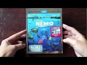 Finding Nemo 3D BluRay Unboxing