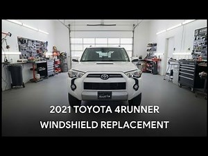 2021 Toyota 4runner windshield replacement ۲۰۲۱تعویض شیشه جلو تویوتا فور رانر