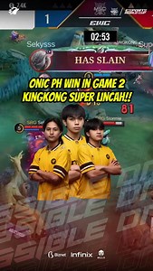 99K views · 801 reactions | ONIC PH, YOU GUYS CAN DO IT凉 LETS GO FIGHTING, ONIC PH!! Update current score : ONIC PH 1-2 SRG #ONICPH #GOONIC | ONIC ID | Facebook