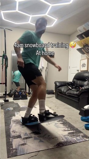 Snowboarding at HOME