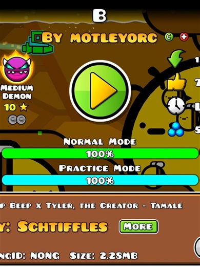 Geometry Dash B 100% Completion Guide