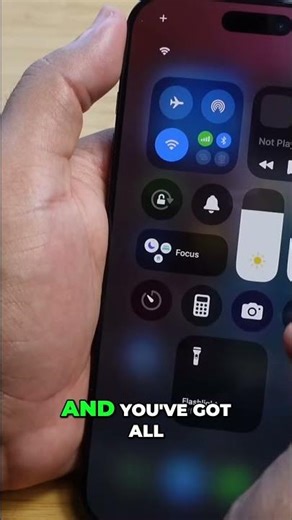 iPhone 16 Customize Your Control Center NOW!