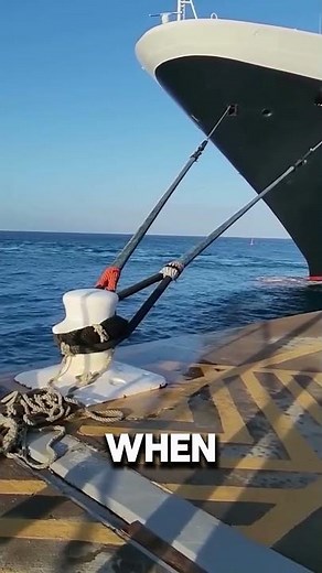 Unveiling the Dangers: The Hidden Risks of Ship Ropes! (@randwish_shots)