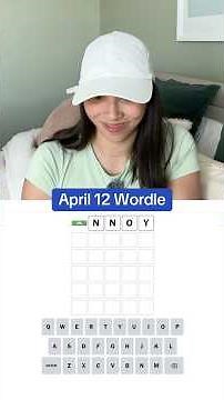 Good start!! April 12 Wordle #nytgames #wordle #wordpuzzlegame #nytwordle