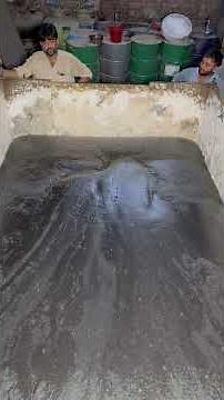 How Black PU Sponge is Made 🔥 | Industrial Sponge Manufacturing Process