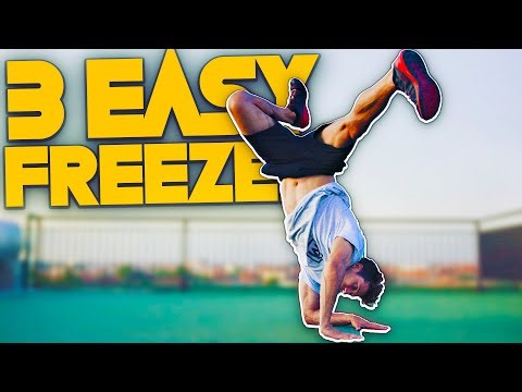 the first 3 EASY BREAK DANCE FREEZES you can learn