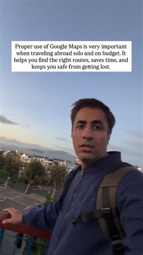 Proper use of Google Maps is very important when traveling abroad solo. It helps you find the right routes, saves time, and keeps you safe from getting lost. | Adventurer Treks and Tours