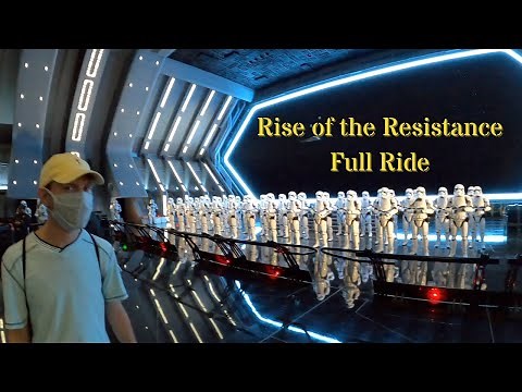 Rise of the Resistance Ride (Full Ride POV)