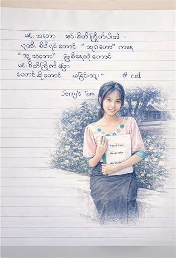 ကောင်မလေးပုံကို စာရွက်ပေါ်မှာ မှုံမှုံလေးထားပေးနည်း စာရွက်ပေါ်မှာ စာသားနဲ့ ပုံကို သဘာဝကျစွာ ပေါင်းစပ်ဖန်တီးနည်း AI AI ကို သဘောကျသွားပြီး အသုံးဝင်တဲ့ ai photo editing နည်းလမ်းများ ai photo editing tools tutorial ai prompt images ai photo link jerry's tom ai prompt style ai tom and jerry prompt လူတစ်ဦးကို စက္ကူပေါ်တွင် သဘာဝကျစွာ ဘယ်လိုထားရမလဲ chatgpt အတွက် မိန်းကလေးပုံကို စက္ကူပေါ်သို့ နူးညံ့စွာ ပေါင်းစပ်ထားရန် အကြံပြုချက် (prompt) လူတစ်ဦးကို စက္ကူပေါ်တွင် ထားရန် step-by-step သင်ခန်းစာ chatgpt ဓာတ