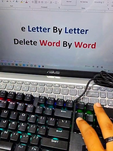 Difference Between Delete and Backspace Keys