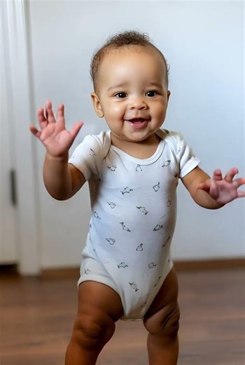 Dancing cute baby 🐥. #cute #fyp #funny