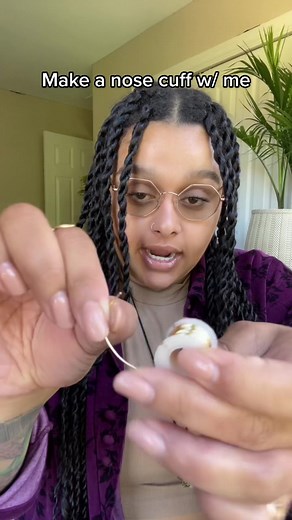 DIY Nose Cuff Tutorial - Wire Wrapping for Beginners