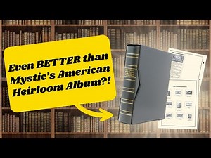 Is this the best stamp album ever?! An Inside Look at Mystic's Hingeless American Heirloom Album