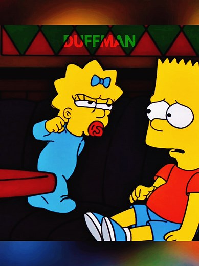 MAGGIE FICA BÊBADA #simpsons
