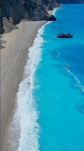 Egremni Beach | One of Greece’s Wildest Coastlines 🌊#travel