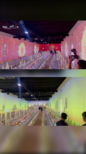 Stunning Visual Projections for Your Wedding Party