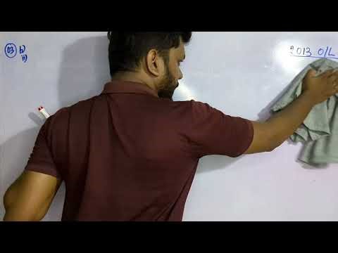 O/L Mathematics | වර්ගජ සමීකරණ | 2013 O/L | Kavindu Hiroshana