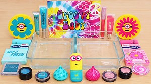 16K views · 657 reactions | Pink vs Teal - Mixing Makeup into Slime ASMR #love #asmr | Lena Slime and Makeup ASMR | Facebook