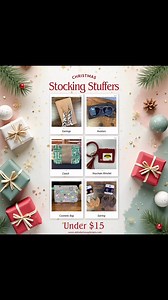 Cute ✔️ Affordable ✔️ Perfect for stockings ✔️ All of these goodies are under $15—grab them before they’re gone! 🎁 | Alphabet Soup