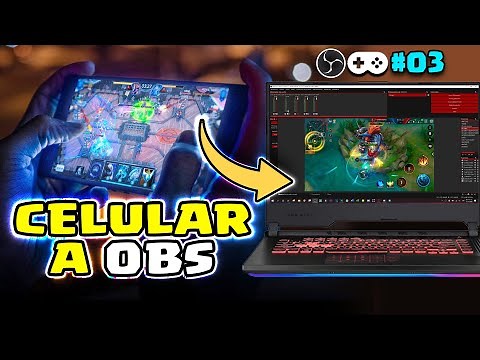 Como TRANSMITIR la pantalla del CELULAR a OBS | PANTALLA DEL CELULAR A LA PC PARA HACER DIRECTOS