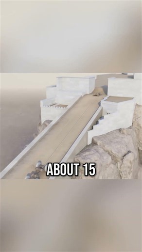 How did ancient builders move massive stones? 🏗️🤔 #shorts