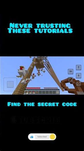 Code finder will get a sub and shoutout #minecraft #minecraftgameplay #minecraftmemes #minecraftcode