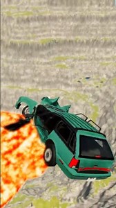 Cars Z1 vs Giant Lava Pit– BeamNG.drive 01 #beamng #shorts #beamngdrive #car #usa #viral #india
