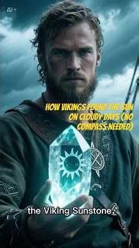 How Vikings Found the Sun on Cloudy Days (No Compass Needed) #DidYouKnow#Vikings#mrbeast #history