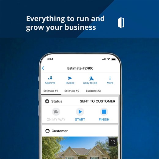 Tired of paperwork, phone tag, and emails? Join more than 200k home service Pros who are streamlining their workflows and scaling their businesses the smart way. Enjoy features like 24/7 Online Booking and automated communication with “On my way” texts and alerts when the job is done. Present custom proposals with stunning visuals and “good, better, best” options. Grow revenue with cutting-edge batch invoicing and faster payment. With Housecall Pro, you’ll save time and maximize your team’s prod