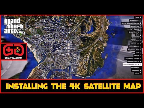 Installing the 4K Mini/Pause Map | Satellite Imagery | Tutorial | LSPDFR | GTA V