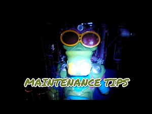 Dunk N Alien Arcade Game, General Tips On Maintenance
