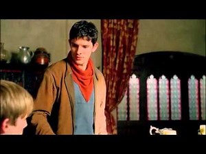 Merlin & Arthur 5x03:"You're threatening me with a spoon?!?"scene