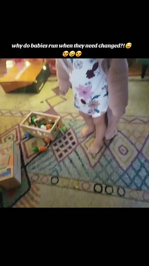 why do babies run when they need their diaper changed?! #1yearold #cutebaby #breastfedbaby #breastfeedingvlog #babydiaperchange #diaper #funnybaby #cutemom