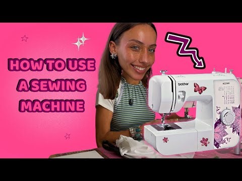 How to Use a Sewing Machine || Beginner tutorial (Brother AE2500)