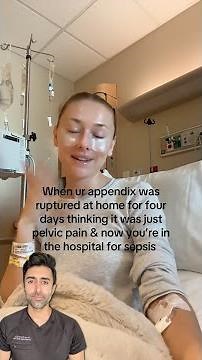 From Pelvic Pain to a Ruptured Appendix