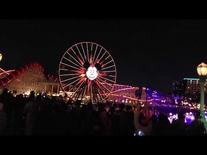 2020 New Years Eve Count down Disney California Adventure