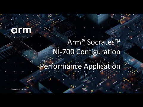 Arm Socrates: 20) NI-700 Performance Application | Arm