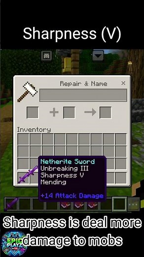 Minecraft God Level Sword ⚔️⚔️|| CREATE the STRONGEST Minecraft Sword EVER! #shorts #minecraft