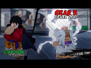 Noob to Nika "Luffy Gear 5" | A Universal Time [AUT]
