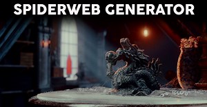 Realistic spiderweb generator - 1/2