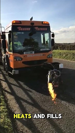 Dragon Patcher Revolutionary Pothole Repair Tech #usa #shorts