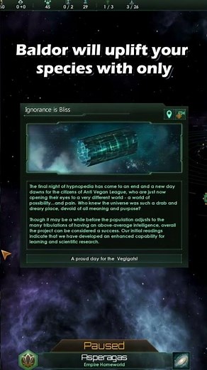 This Ship Will Uplift Your Species, Enigmatic Cache - Stellaris