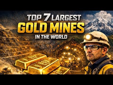 Top 7 Largest Gold Mines in the World | Inside the Billion-Dollar Giants Powering Global Wealth